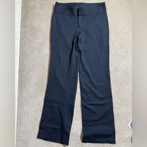 Eddie Bauer Black Dress Pants Slacks Women's Size 8 Straight Leg Business Casua💚